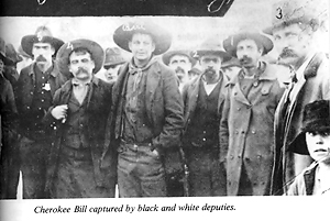 Cherokee Bill captured by black and white deputies