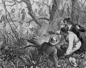 Slave spy aids Union troops behind enemy lines